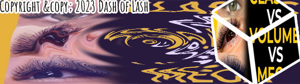 Classic v hybrid lash extensions