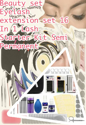 Eyelash extension set