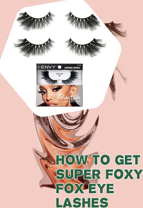 Fox eye lashes