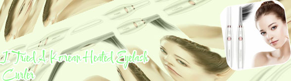 Heated eye lash curler