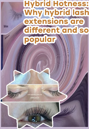 Hybrid eyelash