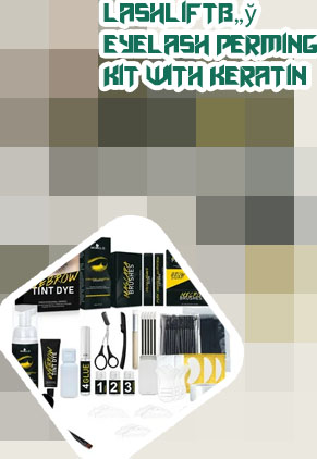 Lash lift and tint kit