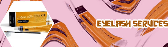 Men's eyelash tint