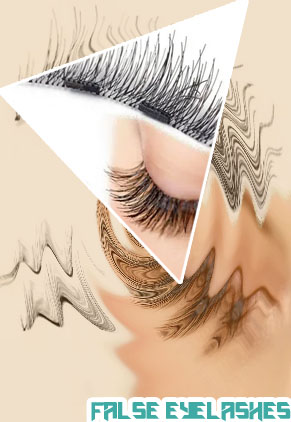 Natural false lashes