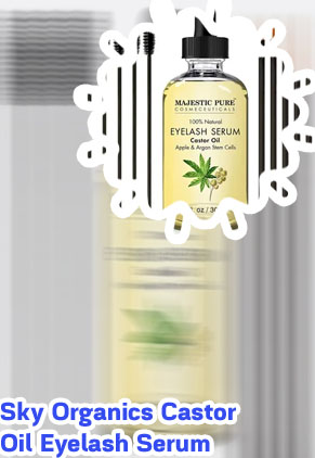Organic lash serum
