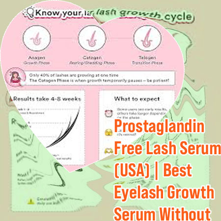 Best lash serum for growth without prostaglandin
